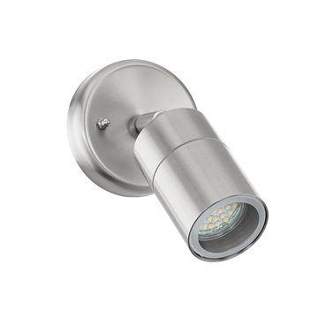 STOCKHOLM 1 - Applique - GU10-LED 1X4,6W inclusa - Struttura in acciai