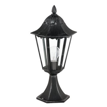 NAVEDO - Paletti basso - E27 1X60W - Struttura in alluminio fuso / fin