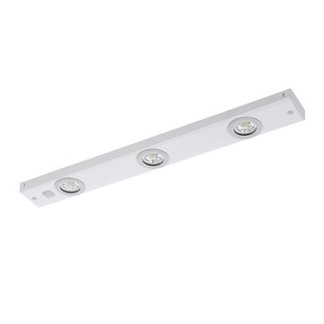 KOB LED Luci sottopensile LED 3X2,3W 3000K 840Lm inclusa Struttura in 