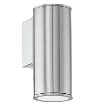 RIGA - Applique - GU10-LED 1X2,8W inclusa - Struttura in acciaio inox 