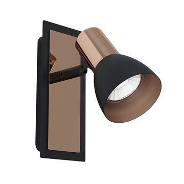 BARNHAM - Faretti - GU10-LED 1X3W inclusa - Struttura in acciaio / fin