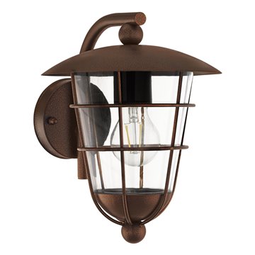 PULFERO 1 - Applique - E27 1X60W - Struttura in acciaio zincato / fini