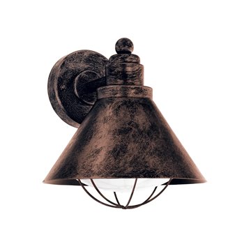 BARROSELA - Applique - E27 1X40W - Struttura in acciaio zincato / fini