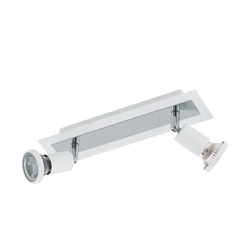 SARRIA - Faretti - GU10-LED 2X4,5W inclusa - Struttura in acciaio / fi