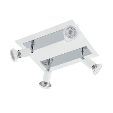 SARRIA - Faretti - GU10-LED 4X4,5W inclusa - Struttura in acciaio / fi