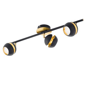 NOCITO - Faretti - GU10-LED 3X3W inclusa - Struttura in acciaio / fini