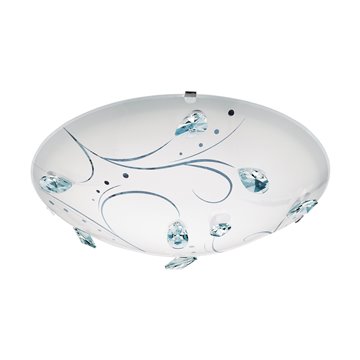 SORRENTA 1 - Plafo/applique - LED 3X3,8W 4000K 1170Lm inclusa - Strutt