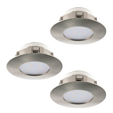 PINEDA Illuminazione da incasso LED 3X4,9W 3000K 1080Lm inclusa Strutt