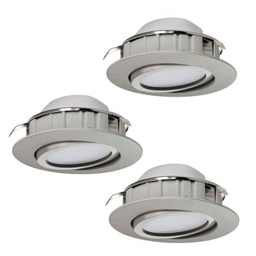 PINEDA Illuminazione da incasso LED 3X4,9W 3000K 1080Lm inclusa Strutt