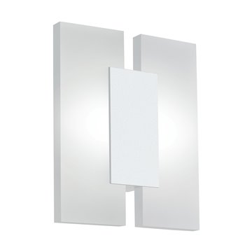 METRASS 2 - Plafo/applique - LED 2X4,5W 3000K 960Lm inclusa - Struttur