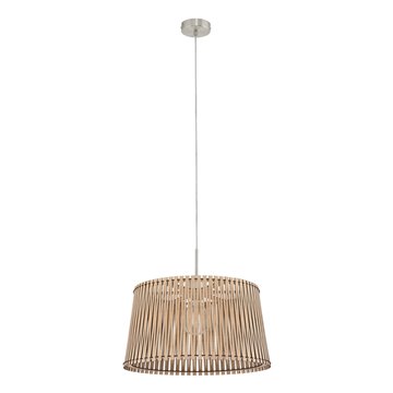 SENDERO - Sospensione - E27 1X60W - Struttura in acciaio / finitura ni