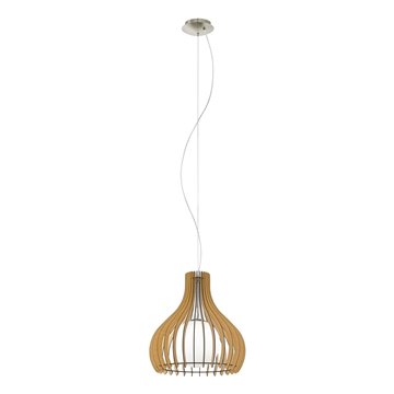 TINDORI - Sospensione - E27 1X60W - Struttura in acciaio / finitura ni