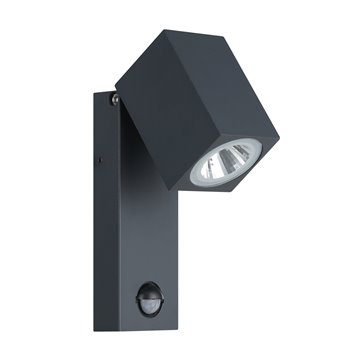 SAKEDA - Applique - LED 1X5W 3000K 600Lm inclusa - Struttura in allumi