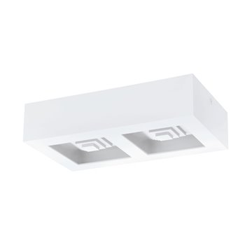 FERREROS Plafo/applique LED 2X6,3W 3000K 1680Lm inclusa Struttura in a