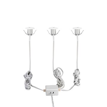 CHANGO Illuminazione da incasso LED 3X1W 3000K 300Lm inclusa Struttura