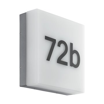 CORNALE - Applique - LED 1X8,3W 3000K 950Lm inclusa - Struttura in pla