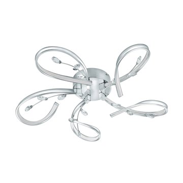 VALLEMARE - Plafo/applique - LED 5X6,6W 3000K 4500Lm inclusa - Struttu