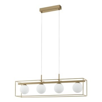 VALLASPRA - Sospensione - E14 4X40W - Struttura in acciaio / finitura 