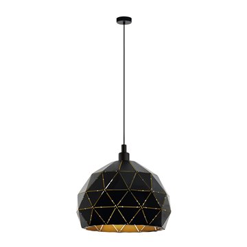 ROCCAFORTE - Sospensione - E27 1X60W - Struttura in acciaio / finitura