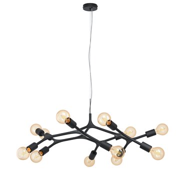 BOCADELLA - Sospensione - E27 12X60W - Struttura in acciaio / finitura