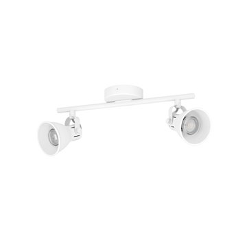 SERAS 1 - Faretti - GU10-LED 2X3W inclusa - Struttura in acciaio / fin