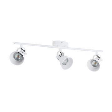 SERAS 1 - Faretti - GU10-LED 3X3W inclusa - Struttura in acciaio / fin