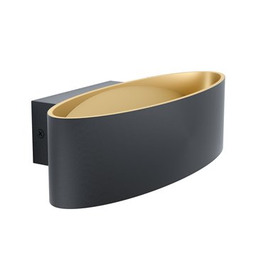 MACCACARI - Applique - LED 10W 3000K 1300Lm inclusa - Struttura in all