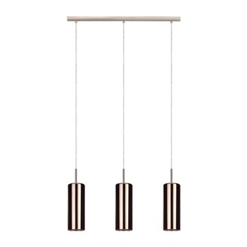 SELVINO - Sospensione - E27 3X15W - Struttura in acciaio / finitura ni