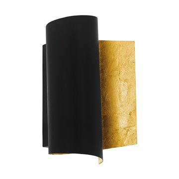 FALICETTO - Applique - E27 1X40W - Struttura in acciaio / finitura ner