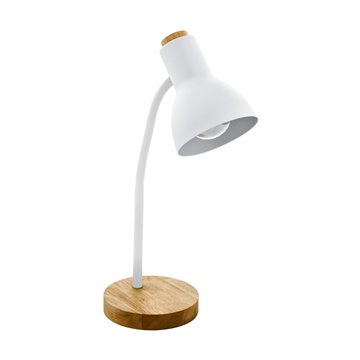 VERADAL - Lampada da tavolo - E27 1X40W - Struttura in legno, plastica