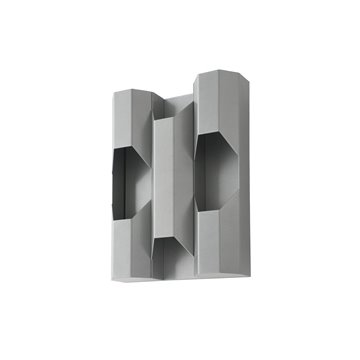 ZINACUA - Applique - GU10-LED 4X4,5W inclusa - Struttura in acciaio / 