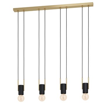 BITACHITO - Sospensione - E27 4X40W - Struttura in acciaio / finitura 