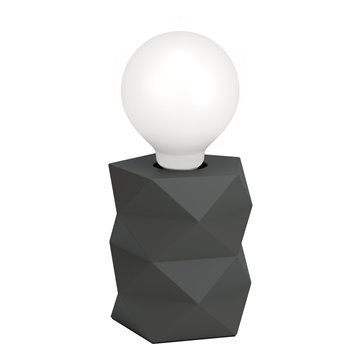 SWARBY - Lampada da tavolo - E27 1X60W - Struttura in Cemento / finitu