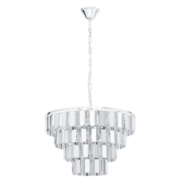 ERSEKA - Sospensione - E14 7X40W - Struttura in acciaio / finitura cro