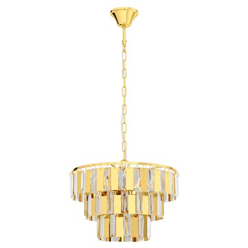 ERSEKA - Sospensione - E14 5X40W - Struttura in acciaio / finitura ott