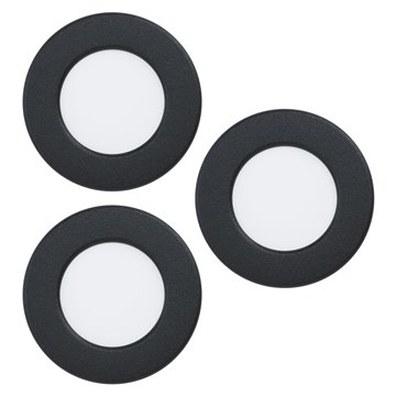 FUEVA 5 Illuminazione da incasso LED 3X2,7W 3000K 990Lm inclusa Strutt