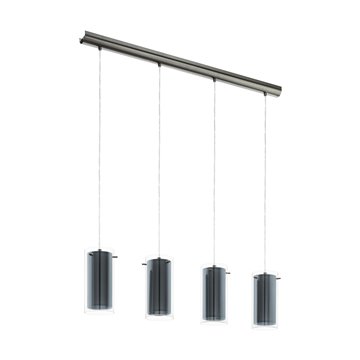 PINTO TEXTIL - Sospensione - E27-LED 4X16W - Struttura in acciaio / fi