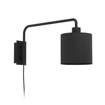 STAITI 1 - Applique - E27 1X40W - Struttura in acciaio / finitura nero