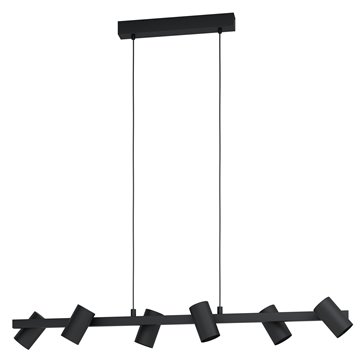 GATUELA 1 - Sospensione - E14 6X25W - Struttura in acciaio / finitura 