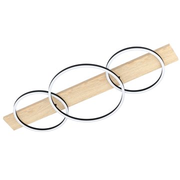 BOYAL - Plafone - LED 2X12W 3000K 3400Lm inclusa LED 1X12W 3000K 1700