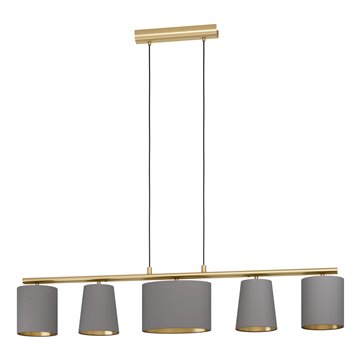 ALMEIDA 2 - Sospensione - E14 5X40W - Struttura in acciaio / finitura 