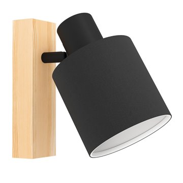 BATALLAS - Faretti - E27 1X10W - Struttura in legno, acciaio / finitur