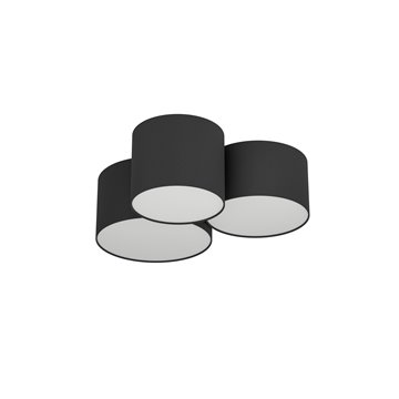 PASTORE 2 - Plafone - E27 3X60W - Struttura in acciaio / finitura bian