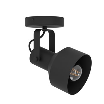 CASIBARE - Faretti - E27 1X28W - Struttura in acciaio / finitura nero