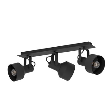 CASIBARE - Faretti - E27 3X28W - Struttura in acciaio / finitura nero
