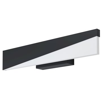 ISIDRO - Applique - LED 9W 3000K 1050Lm inclusa - Struttura in allumin