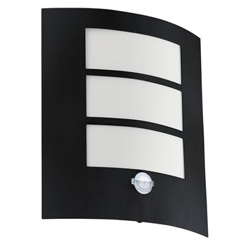 CITY - Applique - E27 1X40W - Struttura in acciaio zincato / finitura 