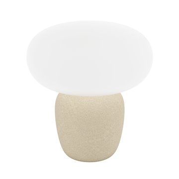 CAHUAMA - Lampada da tavolo - E27 1X40W - Struttura in ceramica / fini