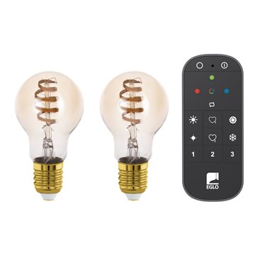 LM_LED_E27 - Lampadine - E27-LED-A60 2X4,9W 2200-6500K inclusa - Diffu