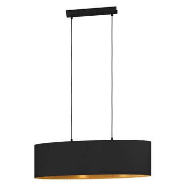 ZARAGOZA - Sospensione - E27 2X40W - Struttura in acciaio / finitura n